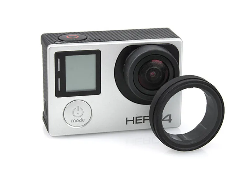 UV Lens Filter Protector Filtro + Standard Protective Frame Case for Gopro Hero 3 3+ 4 Accessories