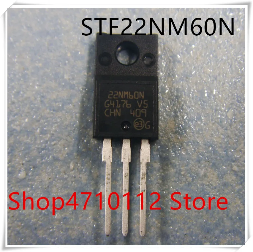 10 cái/lốc STF22NM60N STF22NM60ND STF22NM60 F22NM60N 22NM60N TO-220F IC