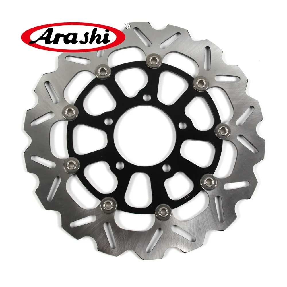 Arashi 1 Set Brake Disk Pad For KAWASAKI Z 800 Z800 / ABS 2013 2014 2015 2016 CNC Floating Front Rear Brake Discs Rotors