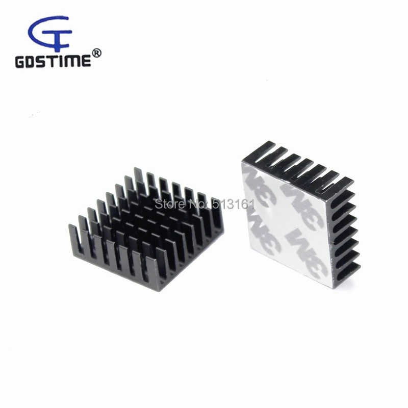 Gdstime – dissipateur thermique en aluminium 28x28x11mm, 12 pièces, puce CPU, CPU, VGA, RAM, radiateur IC