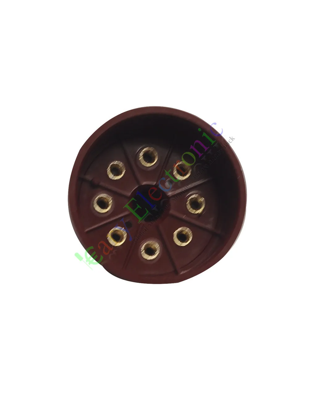 Wholesale and retail 20pc 8Pin Red Bakelite Vacuum TUBE sockets SAVER BASE 6L6 EL34 KT88 audio amps free shipping