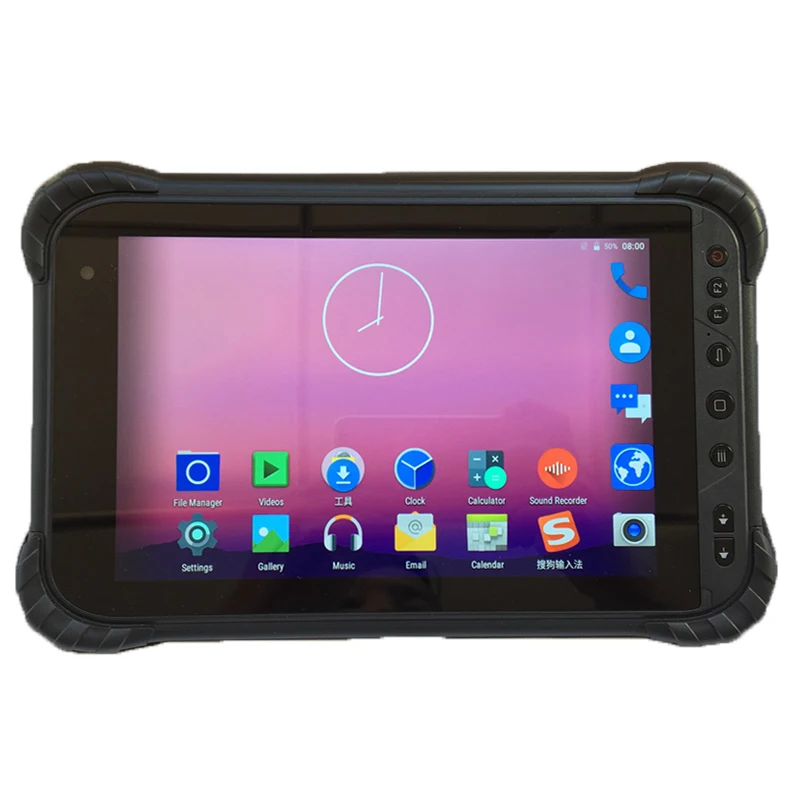 Industrial Rugged Tablet Qualcomm SMD632 8 Inch Android 10.0 RAM 4GB ROM 64GB, IP67 Waterproof Drop-proo