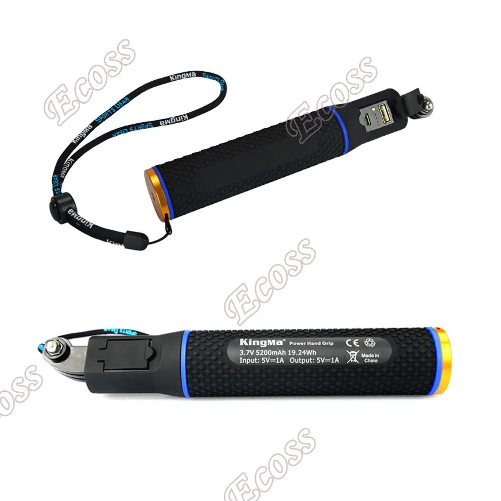 Зарядное устройство для Dji Osmo Action xiaomi yi 4k, зарядное устройство с ручкой, батарея для GoPro Hero 8 7 6 5 Max Insta360 R, аксессуары