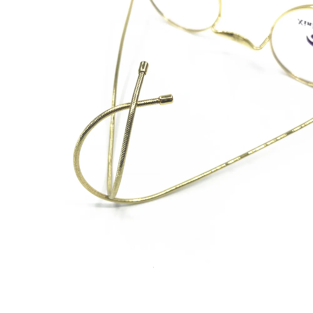 Vintage Round Wire Rim Eyeglass Frames Full Rim Ear Hooks Glasses Metal Eyewear Spectacles Rx able