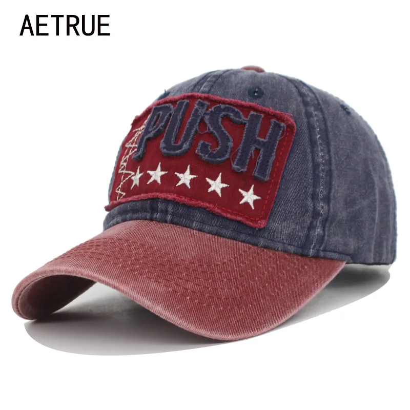 AETRUE Fashion Men Baseball Cap Women Snapback Casquette Brand Bone Dad Hats For Men Trucker Hip hop Gorras Vintage Male Hat Cap