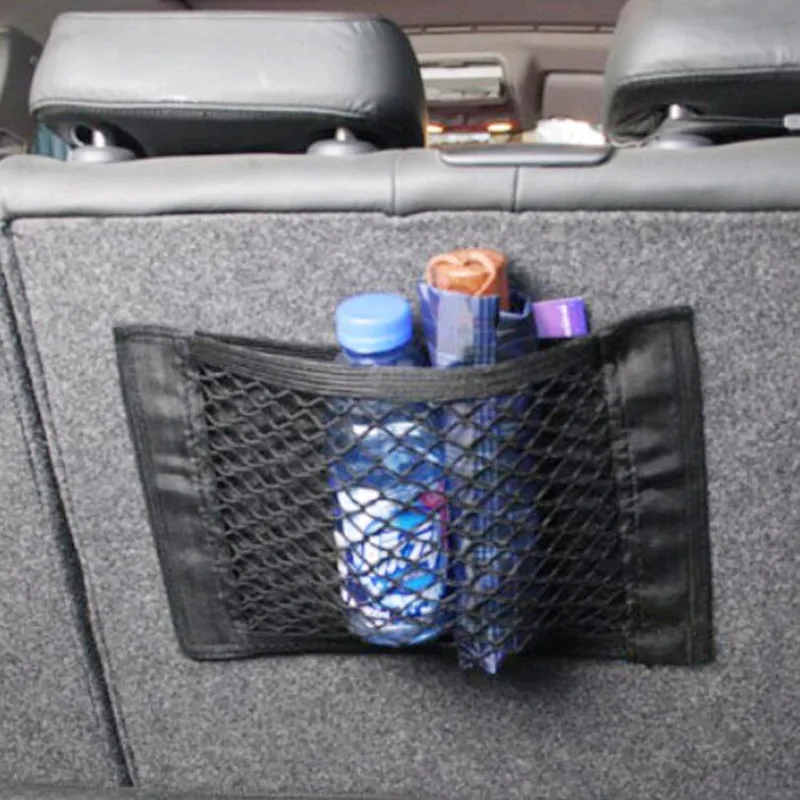 New Car Trunk Seat Elastic String Net Mesh Storage Bag for octavia nissan juke dacia duster subaru forester peugeot 508 audi a6