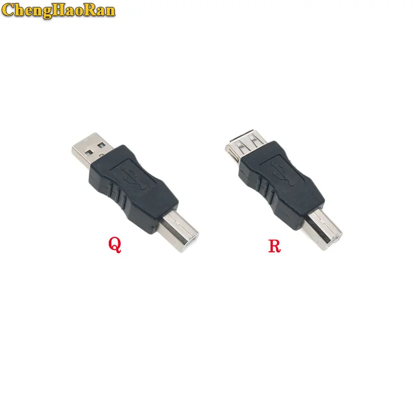 ChengHaoRan Micro/Mini USB or USB 2.0 Male Female Printer usb Plug jack Power Connector Charging Adapter for Phone MP5 ect