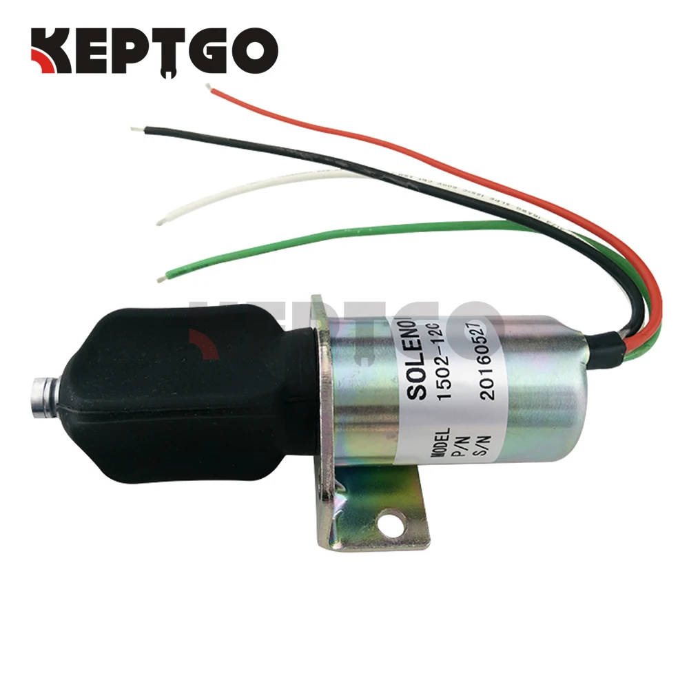 10138PRL 1502-12C 12v Fuel Shutoff Solenoid For Corsa Electric Captain's Call Systems