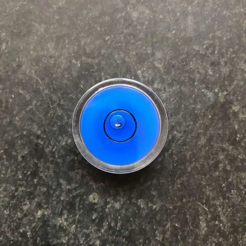 (5 pezzi/lottp) QASE Livella universale Livella a bolla rotonda Livella a bolla circolare in plastica Dimensioni 25 * 10mm