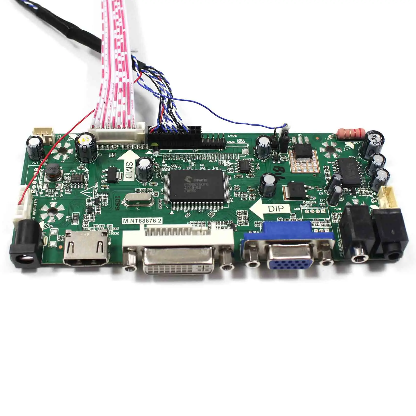 H DMI DVI VGA لوحة التحكم بحجم الصوت ل 10 بوصة 8.9 بوصة HSD100IFW1-E HSD100IFW1-F HSD089IFW1-B00 CLAA089NA0ACW CLAA102NA0ACW