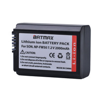 Batmax 1x NP-FW50 NP FW50 Rechargeable Battery for Sony a37 a5100 NEX5T NEX5R X-7 NEX6 NEX-5N NEX5C NEX3N NEX3CV a33 a35 a37 a55