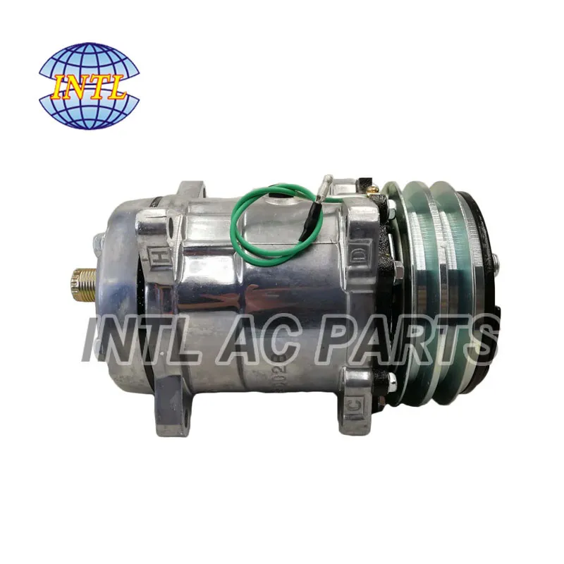 

UNIVERSAL AC COMPRESSOR FOR Sanden 508 SD508 SD5H14 6630 4536 8600 6676 5110 5610 6410 6610 6610O 6710 6810 7410 8700 8730 8830