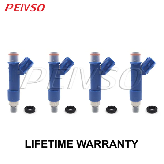 PEIVSO 4pcs 23250-0D050 23209-0D050 Fuel Injector For TOYOTA Corolla/Matrix 1.8L 1ZZ 2004