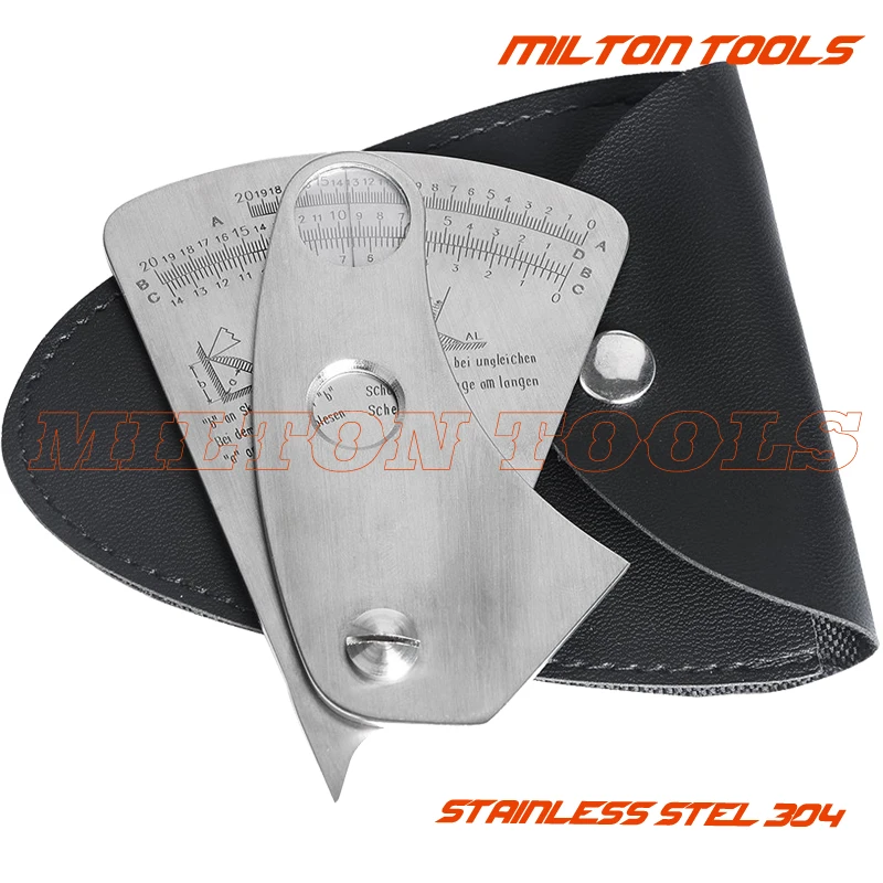 

Sector Welding Gauge Fan Shape Welding Gauge Angle Height Test Ruler Welding Inspection Gage