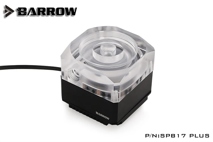 Barrow SPB17 PLUS RGB Combo Water Cooling Pump with Heatsink 17W 960L