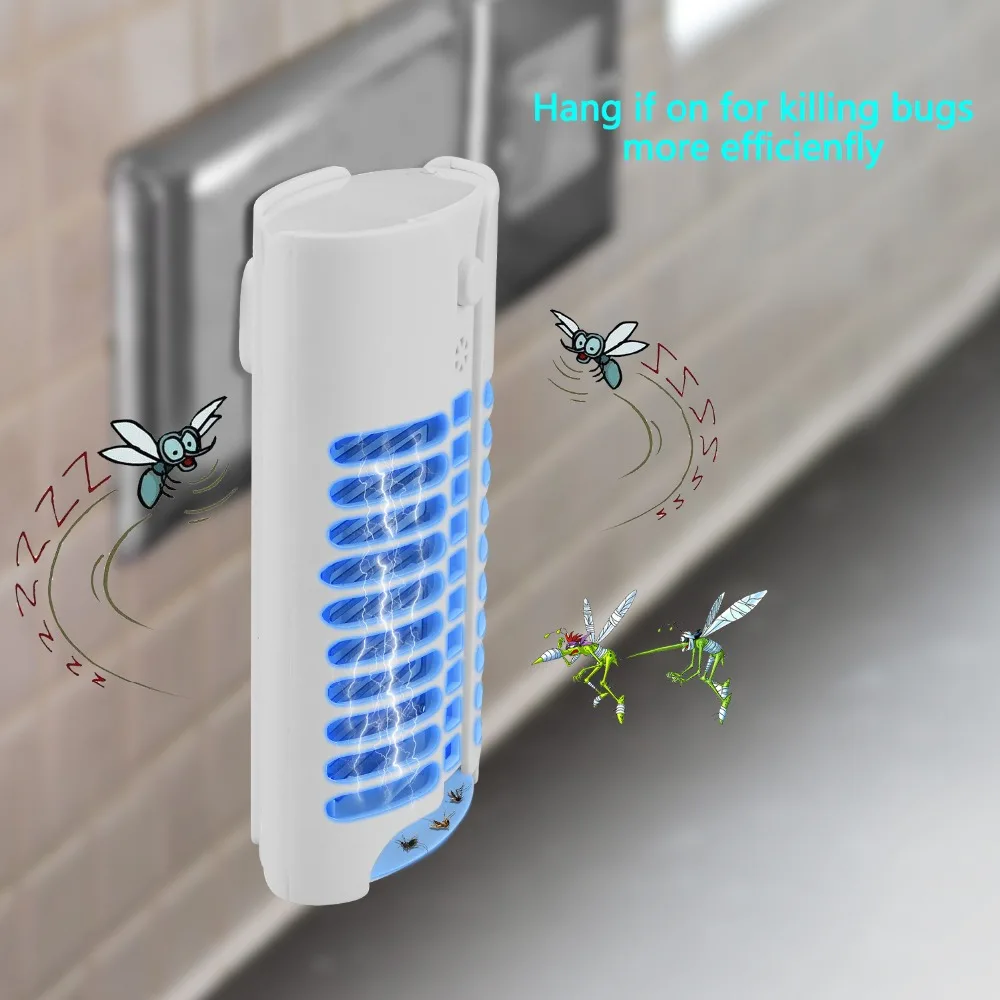 Indoor Bug Zapper Flying Insect Killer Using Unique UV Light Trap Technology & Sensor | Electronic Fly Repeller/Repellent