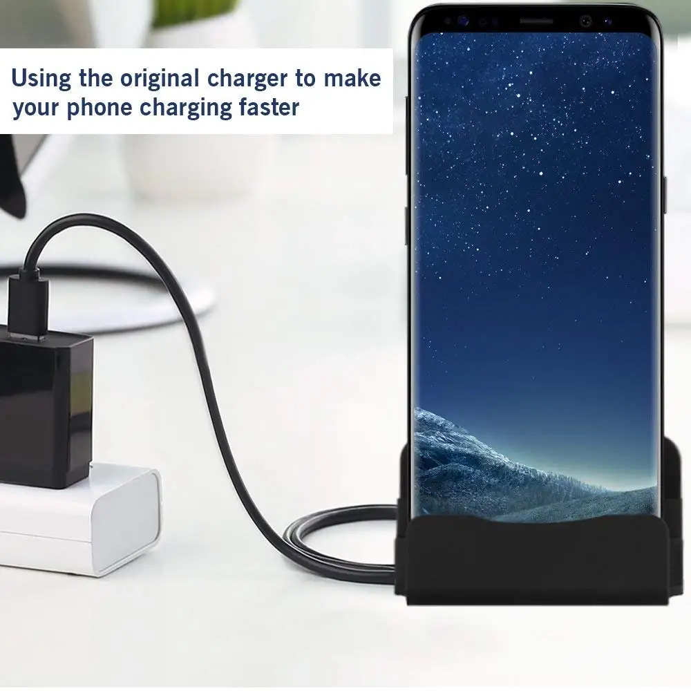 Desktop Charger Dock Station USB C 3.0 Sync Charging Device for Oneplus 6 One Plus 6 5t 3 VERNEE V2 PRO Google PIXEL 2 PIXEL XL