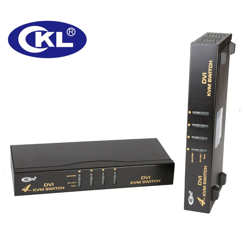 4 ميناء usb dvi kvm التبديل ماوس الكمبيوتر الجلاد مع الصوت و السيارات المسح دعم 1920*1200 DDC2B المعادن CKL-94D