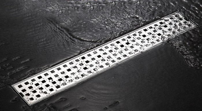 

stainless steel 60cm bathroom shower long floor waste sanitary wares 600mm floor linear drain DR023