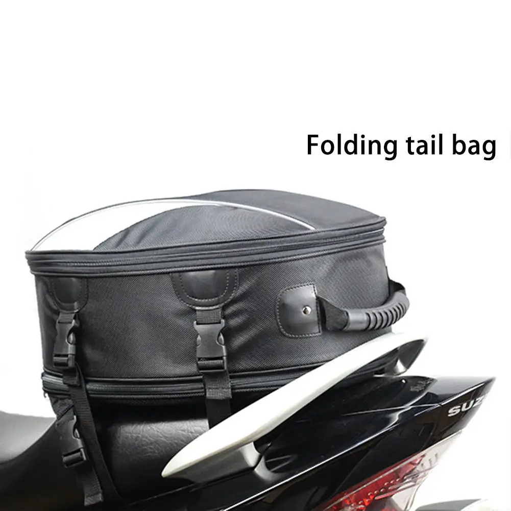 

New Motorcycle Tail Bag Multifunctional Waterproof Sports Motorcycle Seatback Tool Bag Luggage Carry Bag Bike Storage Tank Bag