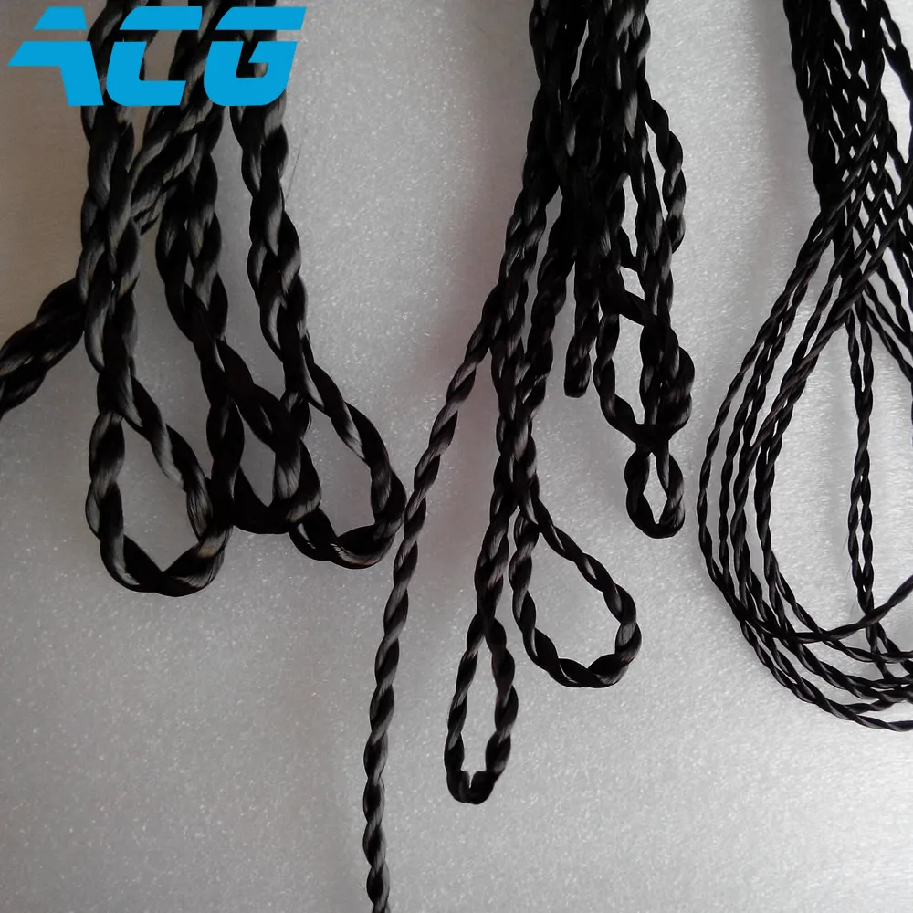 carbon fiber rope electrical conductivity high temperature resistant rope wire 1mm-10mm diameter