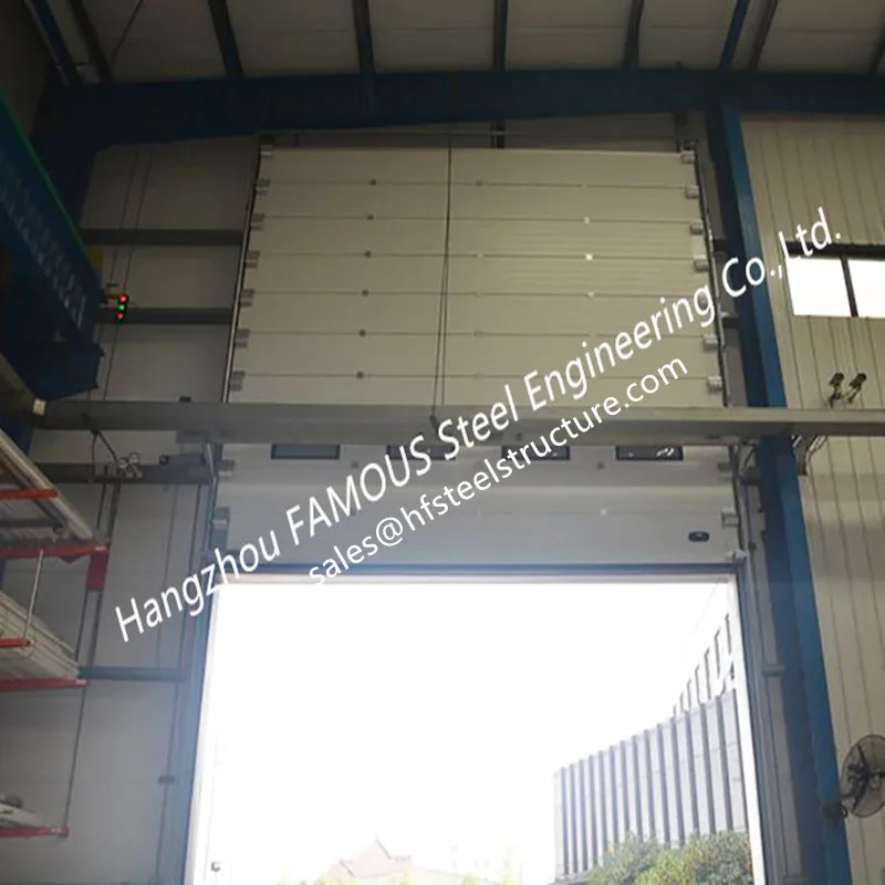 

Commercial Overhead Sectional Sliding Door Industrial Factory Up-Ward Fast Lifting Gate China Manufacturer