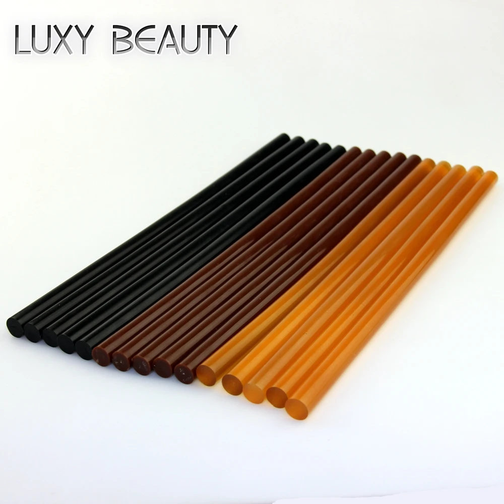 

Hot Melt Glue Sticks 5pc/pack for Hair Extensions 300*11mm Hot Melt Glue Sticks Hair extension Tools hot hair glue