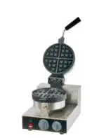 Electric Digital Non-Rotating Waffle Maker Machine Baker Stainless steel machine body 1000w Waffle Making Machine