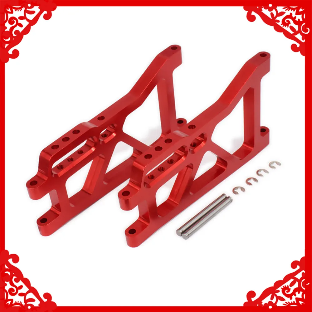 Brazos A DE Control DE SUSPENSIÓN inferior trasera de aleación de aluminio, 2 piezas, 513008 para coche Rc 1/10 FS Truck Buggy 53810, piezas mejoradas Hop-Up