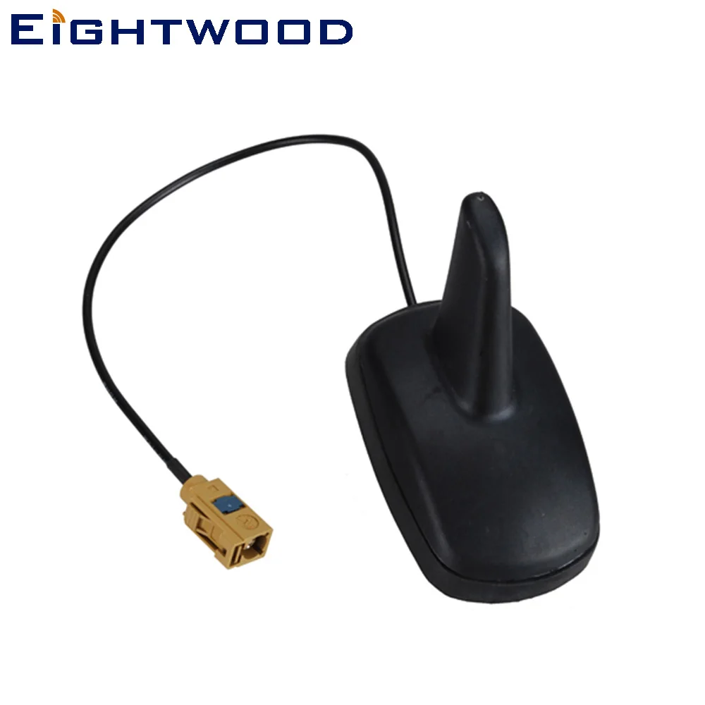 

Eightwood Car Shark Fin Roof Mount Antenna Aerial Fakra K Jack Female Connector for SiriusXM XM Pioneer Audiovo Satellite Radio