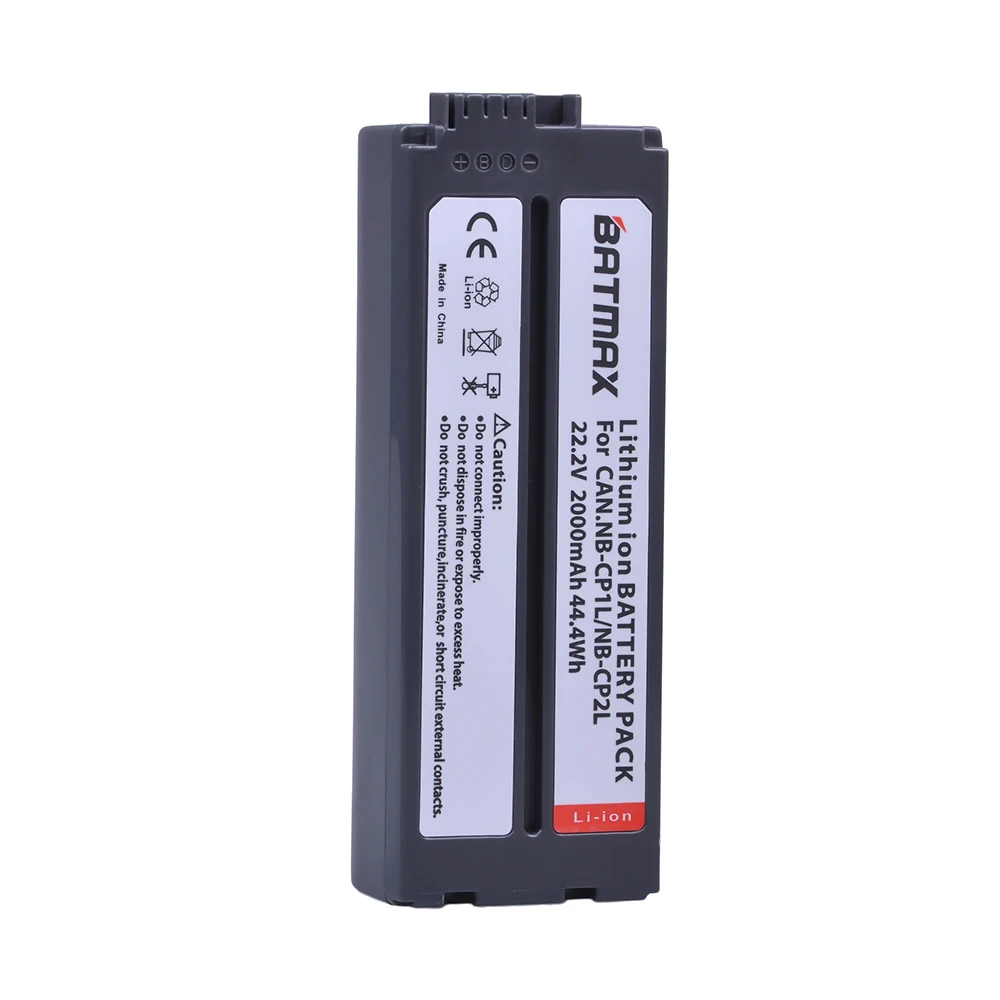 Batmax 2000mAh NB-CP2L NB CP1L NB-CP2LH Battery for Canon Photo Printers SELPHY CP1500,CP800,CP900,CP910,CP1200,CP100,CP1300