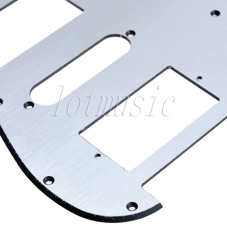 Aluminum Pickguard For Fender Stratocaster Style Electrc Guitar HSH,Brushed Surface