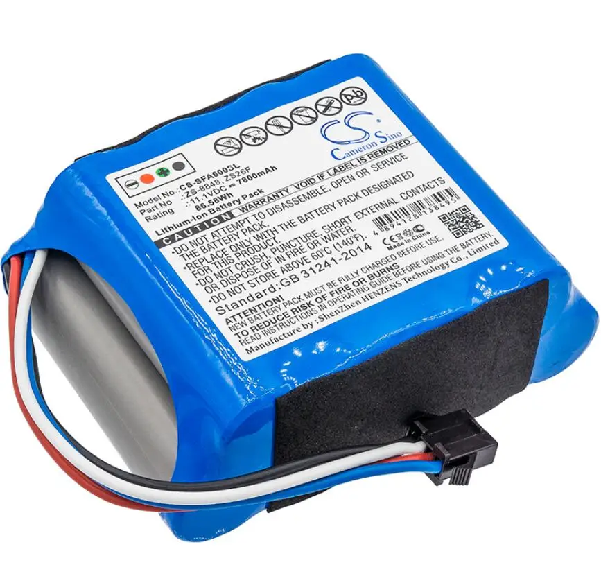 

Cameron Sino 7800mah battery for SIGNAL FIRE AI-6 SA-2 ZS26F ZS-8848 batteries