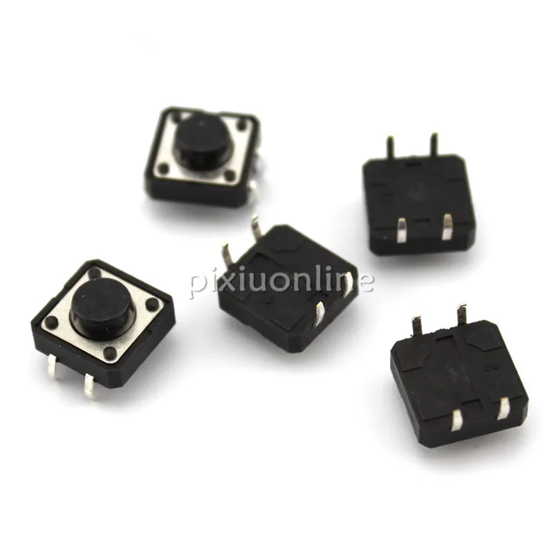 10 Stks/pak J091 Vier Voet Touch Schakelaar Micro Tact Switch Voor Diy Model Maken Gratis Verzending Brazilië Rusland Vs