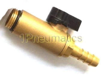 

Free Shipping 2PCS/LOT High Quality Manual Control 1/2'' Male Thread Electric Drain Valve Brass Tube BARB Fittings DT-02