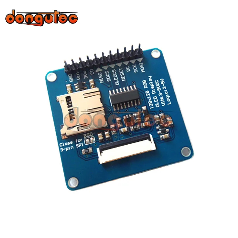 SSD1351 OLED Breakout Board - 16-bit Color 1.5