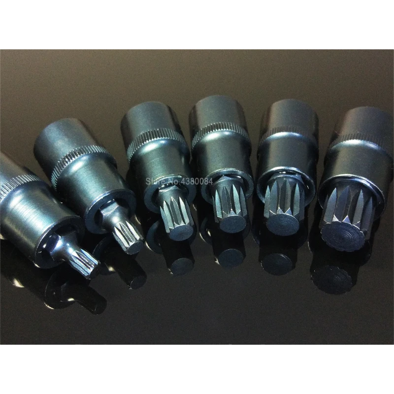 6Sizes TORX Screwdriver Bits 1/2\