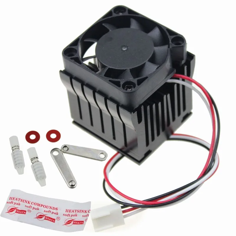 

10 Pcs Gdstime North Bridge Heatsink Cooler IC Chip CPU Computer DIY North Bridge Radiator 40x38x36mm DC Cooling Fan 40mm