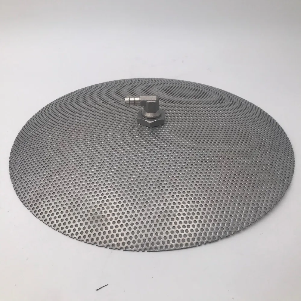 

12''(30.5cm) Stainless Steel False Bottom for Homebrew Pot - Converts Into a Mash Tun Homebrew Equipment Kettle 3/8'' Barb Tools