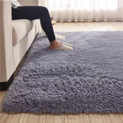 Soft Plush Carpet For Living Room Home Decor 4CM Hair Bedroom Rug Solid Sofa Coffee Table Floor Mat Customized Large Size Rugs