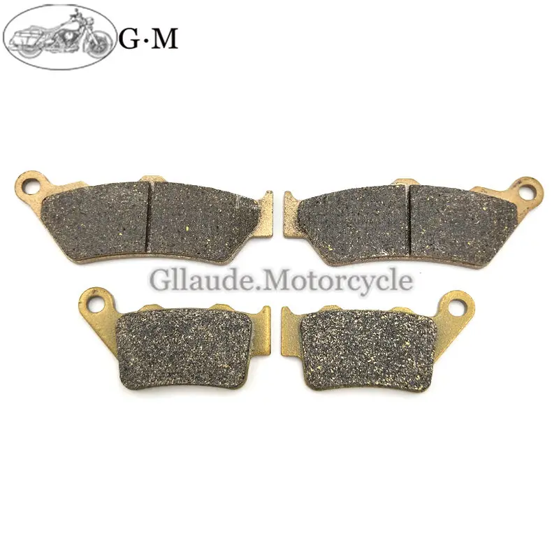 Motorcycle Front / Rear Brake Pads For ROYAL ENFIELD 535 Continental GT 2013-2016 Continental/Interceptor 650 Twin 2018-2024