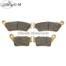 Motorcycle Front / Rear Brake Pads For ROYAL ENFIELD 535 Continental GT 2013-2016 Continental/Interceptor 650 Twin 2018-2024