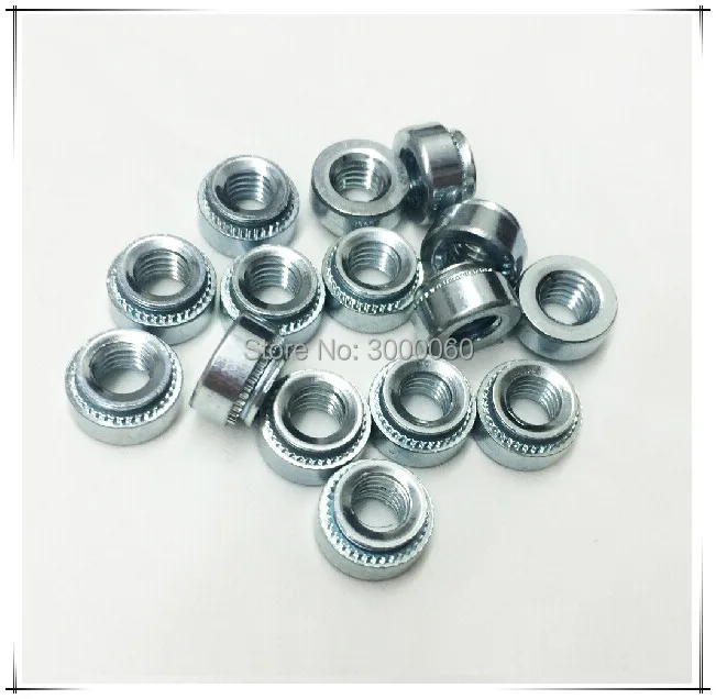 S-M3-0/S-M3-1/S-M3-2 Metric PEM Zinc Plated Carbon Steel Pressure Riveting Self Clinching Nut 200pcs/lot