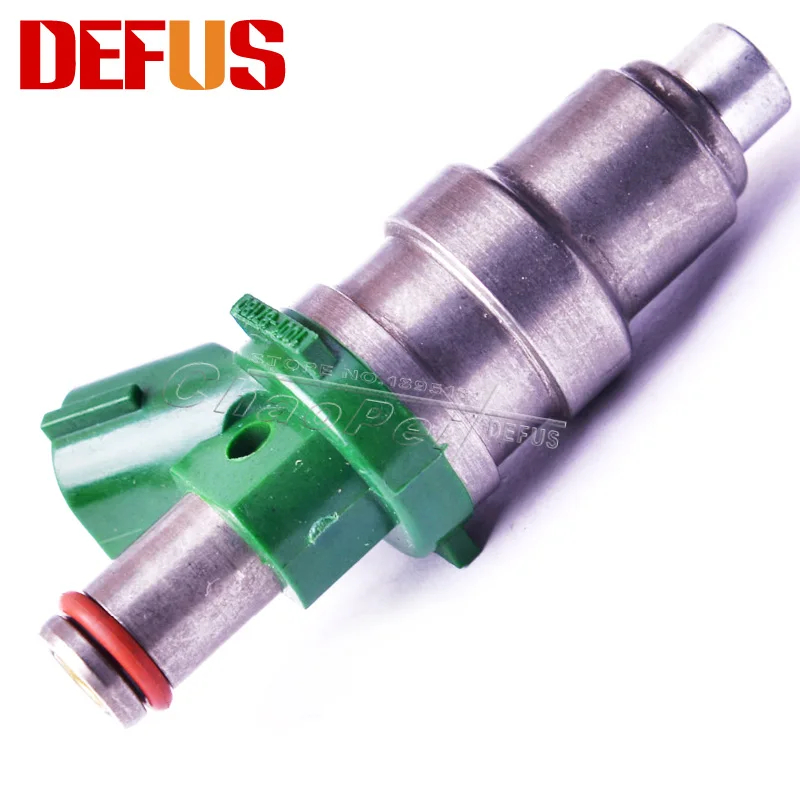 4 pcs DEFUS Fuel Injectors 100187180 For Toyota JZX100 JZX110 JZZ30 VVT-i CRESTA 1JZGTE High Flow Rate 1001-87180 NOZZLE