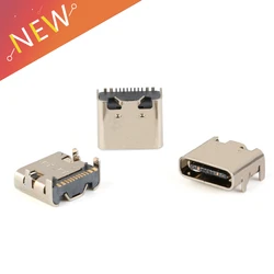 10pcs Type C 16Pin USB SMT Socket Connector USB 3.1 Type-C Female Placement SMD DIP For PCB design DIY high current charging