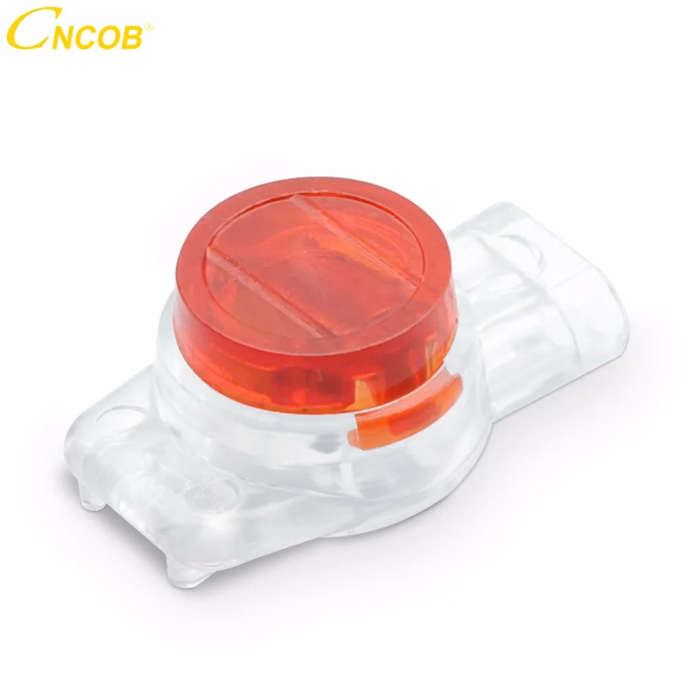 

CNCOB K3 wiring sub-network cable/phone line three-wire quick connection terminal Applicable wire diameter: 0.4mm-0.9mm