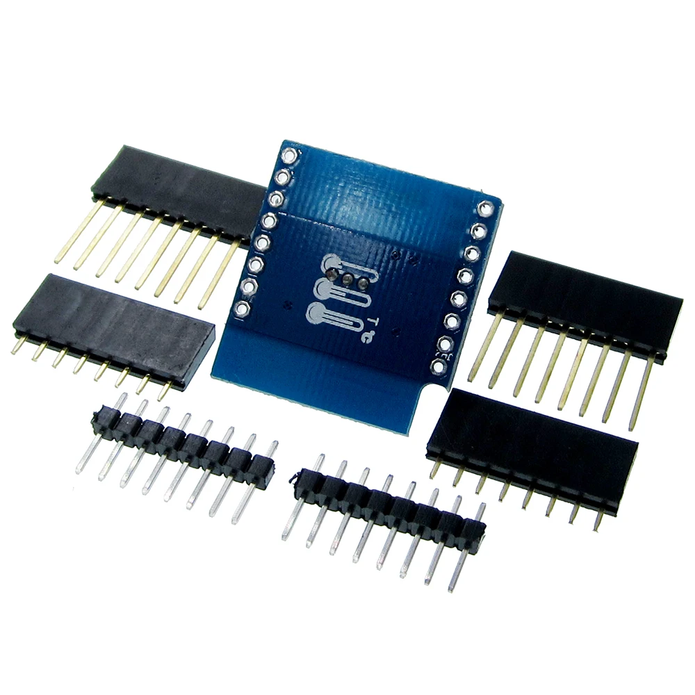 Ds18b20 sensor de temperatura escudo para wemos d1 mini wemos d1 mini wi fi placa extensão compatível