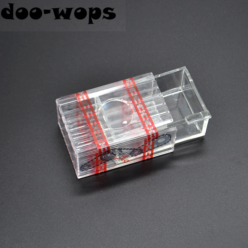 1PC Transparent Treasure Magic Box Magic Tricks Close Up Illusion Gimmick Props Accessories Comedy Magie Box