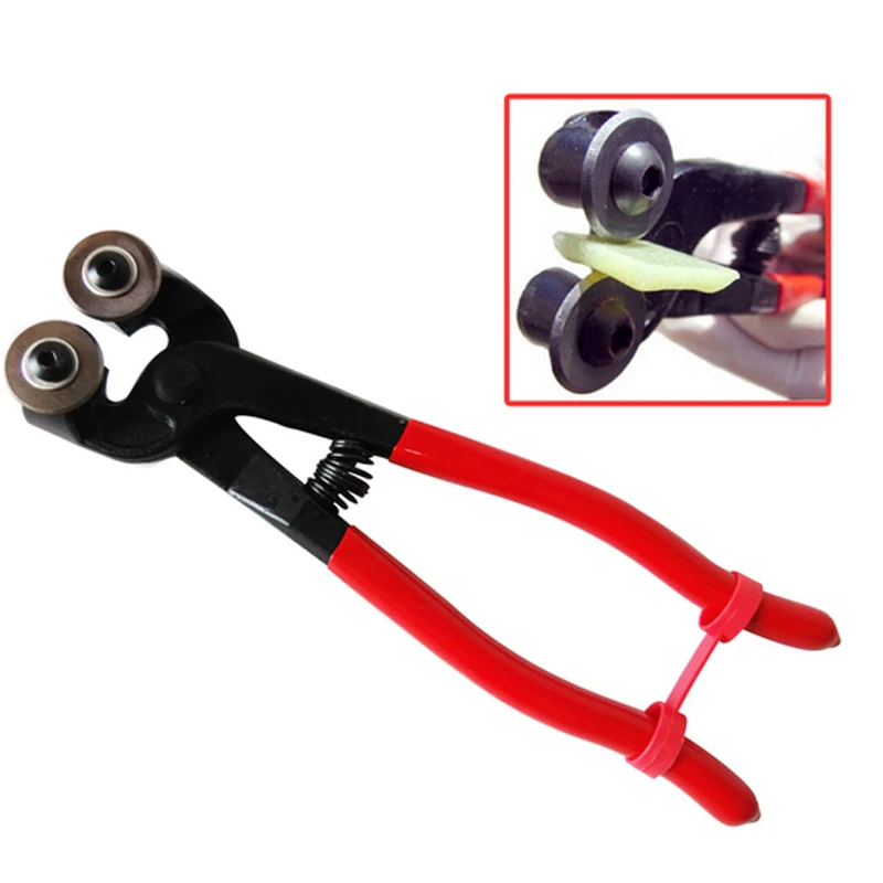 Glass Mosaic Tile DIY Manual Round Pliers Cutter for Home DIY Decoration Mercantile Wheeled Nipper