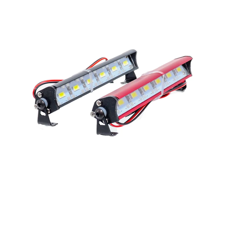 RC Crawler Metal 6 LED Light Bar Kit or 1/10 RC Crawler Traxxas Trx4 TRX-4 TAMIYA CC01 Axial SCX10 D90 D110 90046